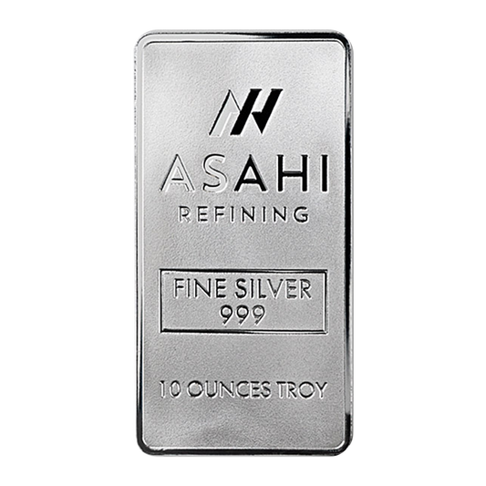 10 oz Silver Asahi Bars
