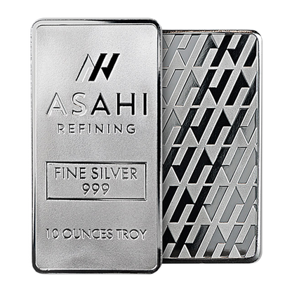10 oz Silver Asahi Bars