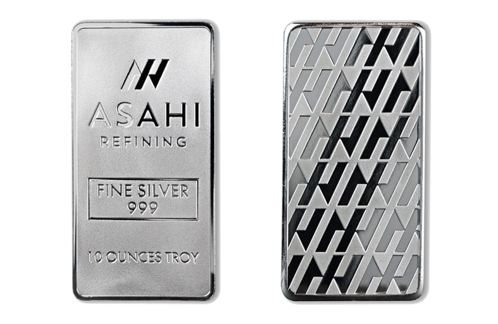 10 oz Silver Asahi Bars