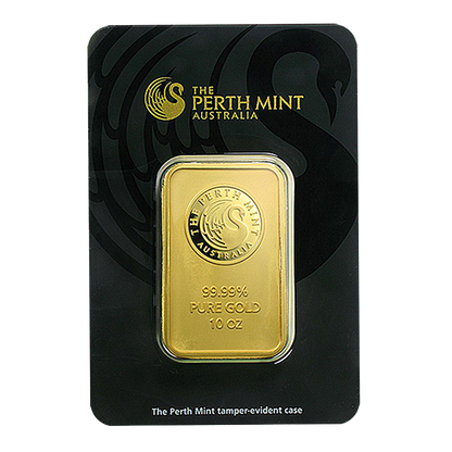 10 oz Gold Perth Mint Bars