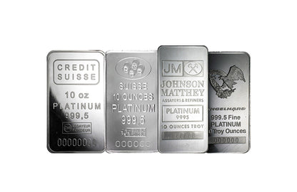 10 oz Platinum Bars