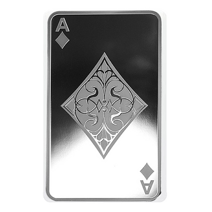 Buy 10 oz Silver Ace of Diamonds Bar .9999 {CAN: Shipping week of August 17}