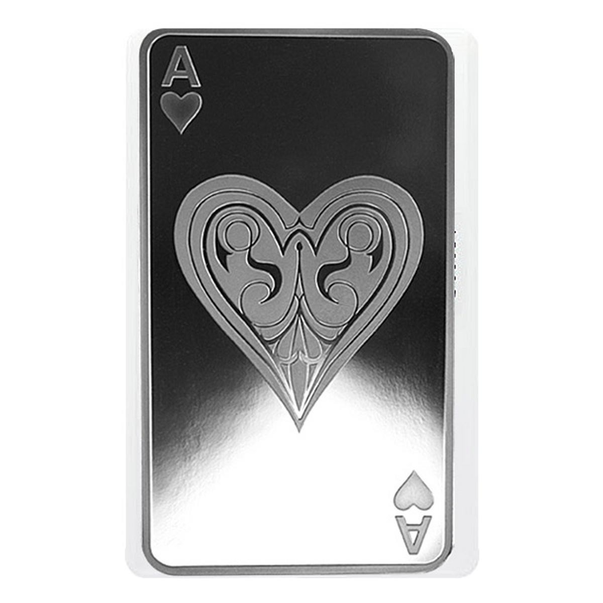 Buy 10 oz Silver Ace of Hearts Bar .9999