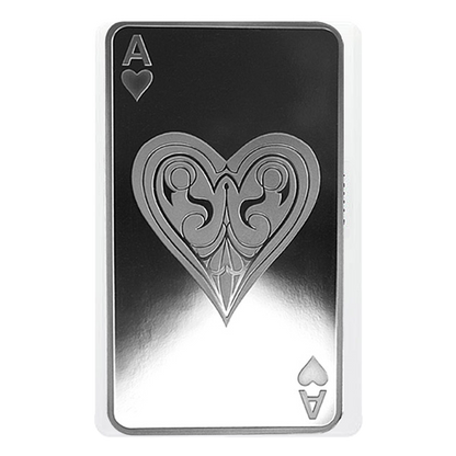 Buy 10 oz Silver Ace of Hearts Bar .9999 {CAN: Shipping week of August 17}
