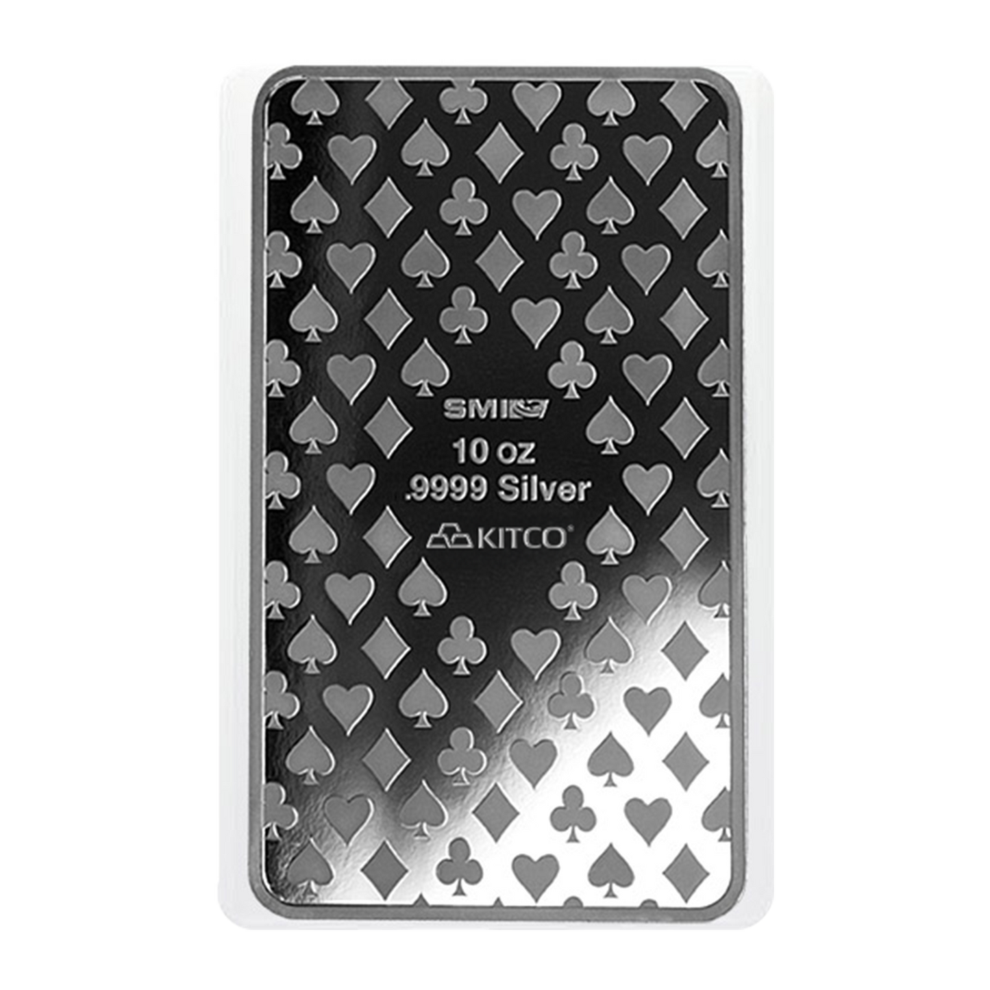 Buy 10 oz Silver Ace of Hearts Bar .9999 {CAN: Shipping week of August 17}
