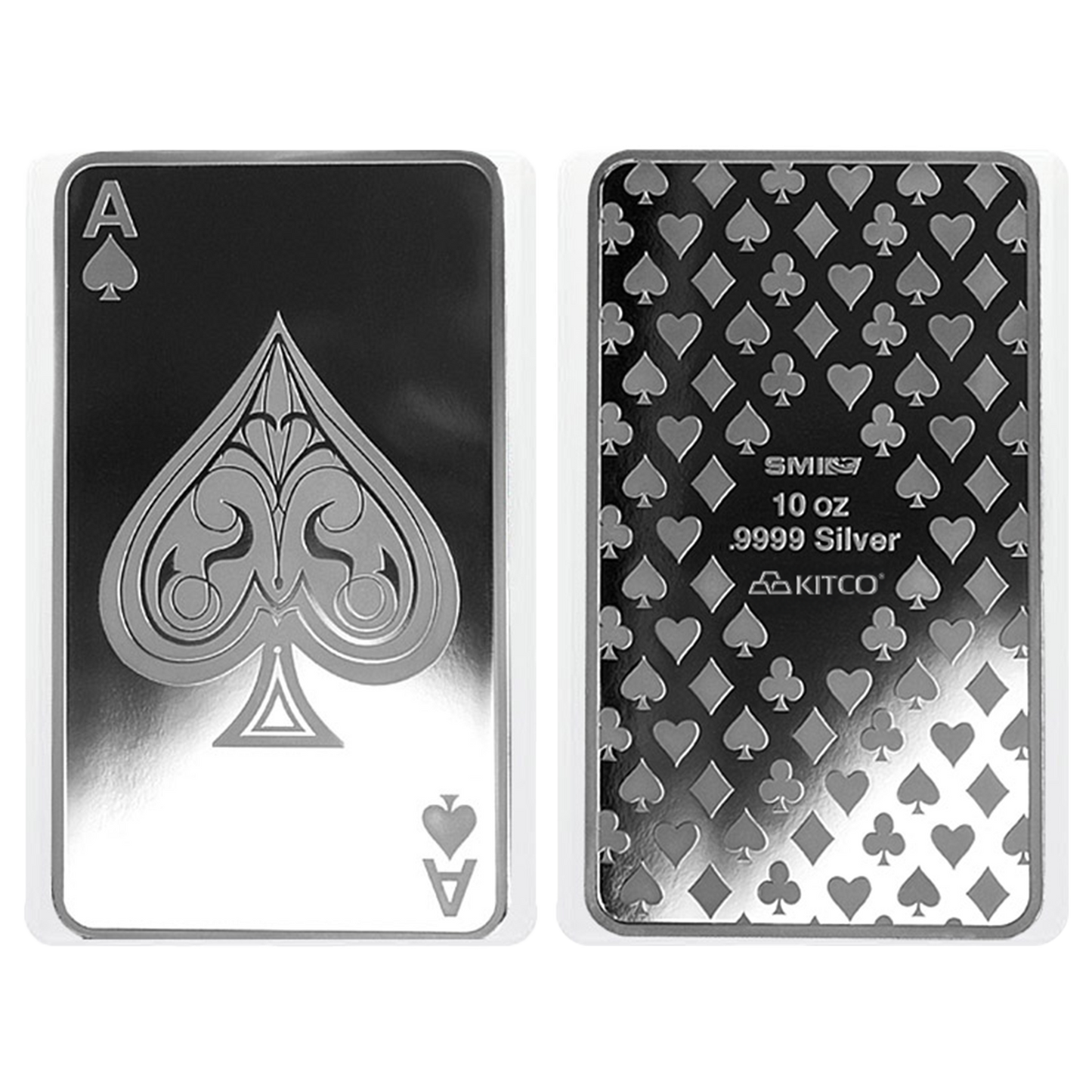 Buy 10 oz Silver Ace of Spades Bar .9999 {CAN: Shipping week of August 17}