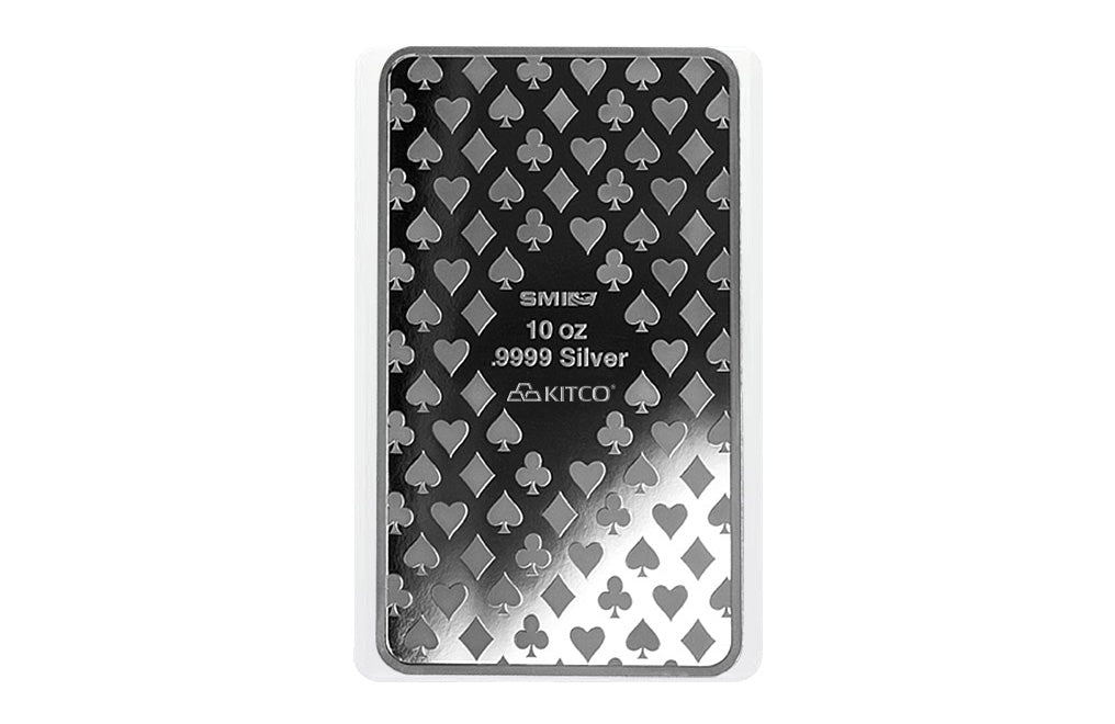 Buy 10 oz Silver Ace of Spades Bar .9999