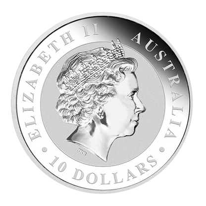 10 oz Silver Australian Kookaburra Coins (Random Year)