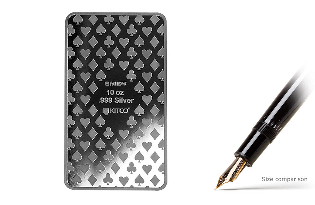 Buy 10 oz Silver Joker Girl Bar