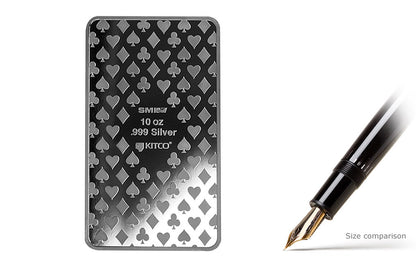 Buy 10 oz Silver Joker Girl Bar
