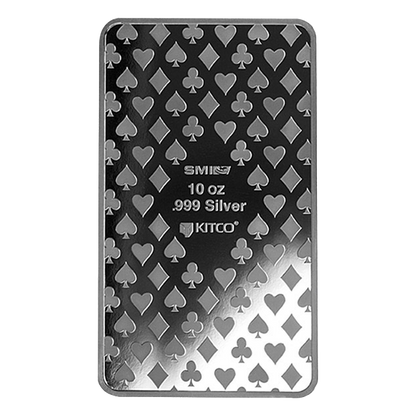 Buy 10 oz Silver Joker Girl Bar