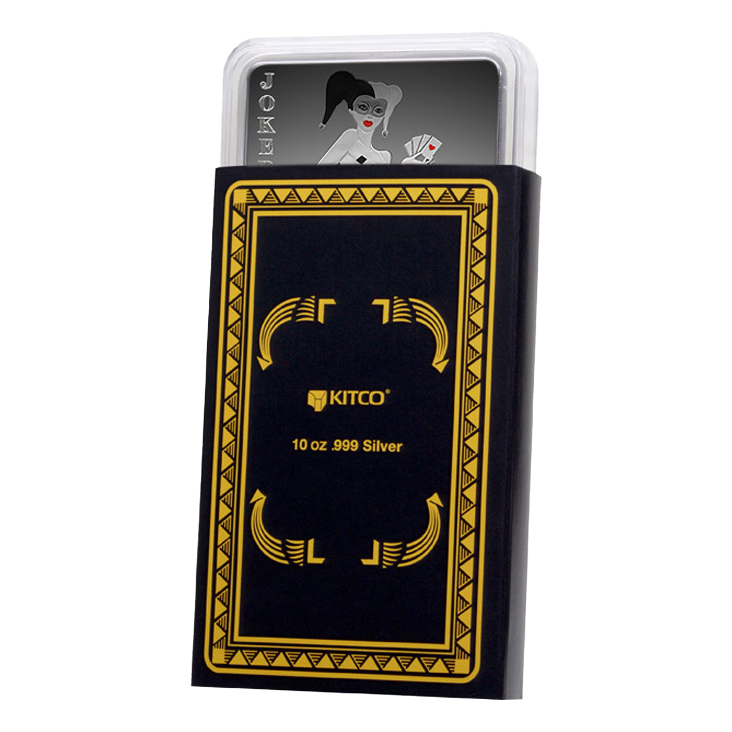 Buy 10 oz Silver Joker Girl Bar