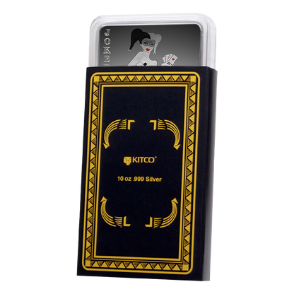 Buy 10 oz Silver Joker Girl Bar