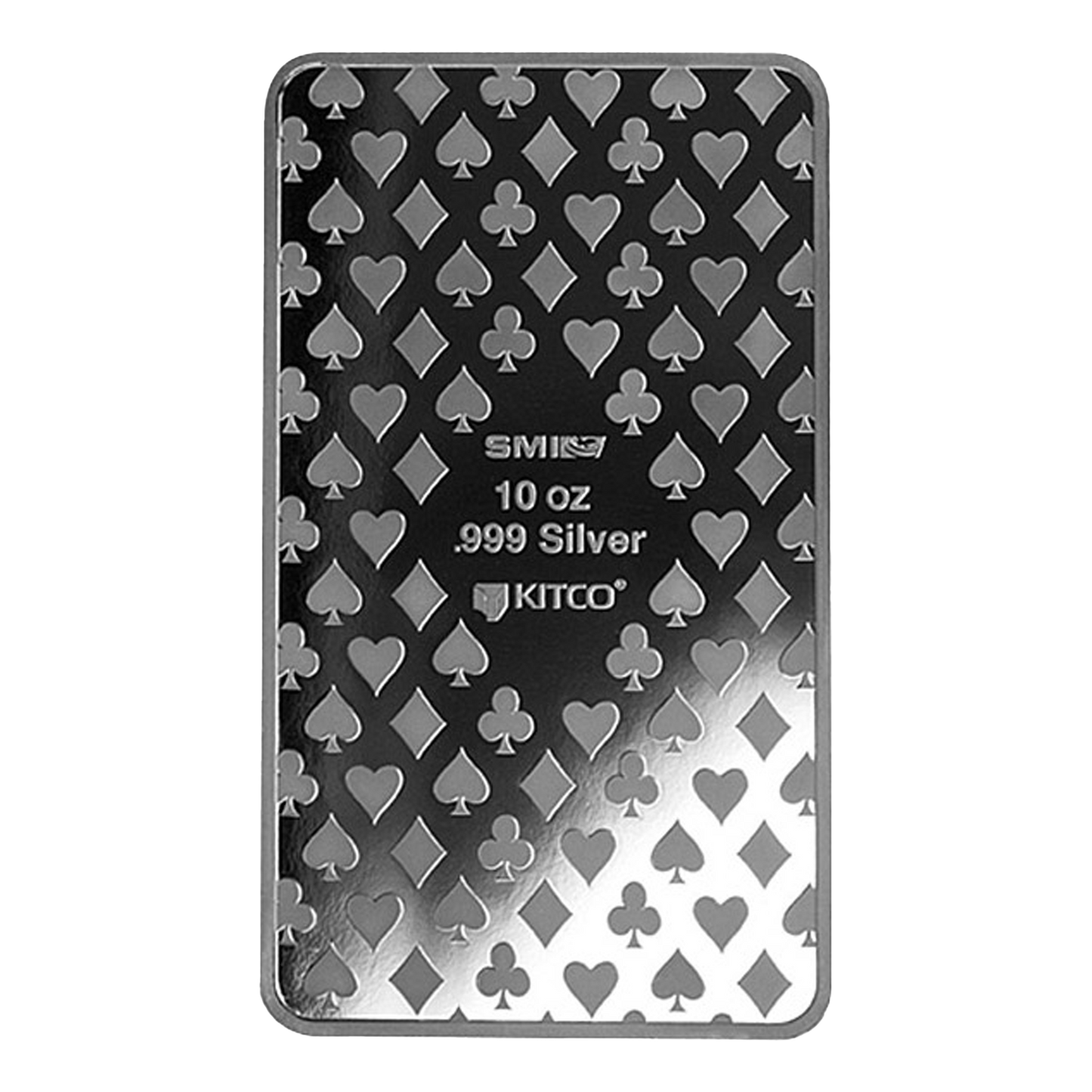 Buy 10 oz Silver Bar Queen of Hearts