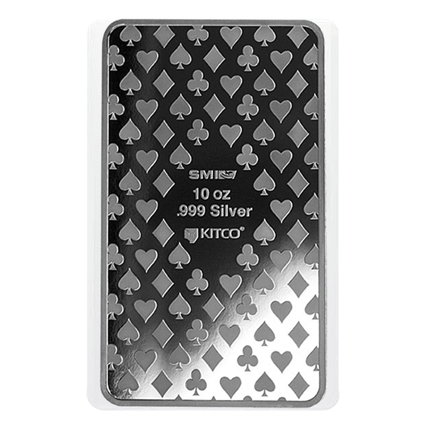 Buy 10 oz Silver Bar - Ace of Clubs