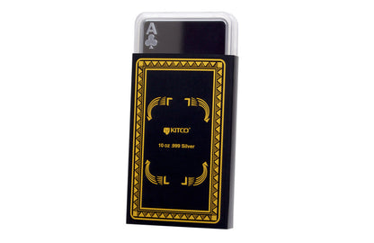 Buy 10 oz Silver Bar - Ace of Clubs