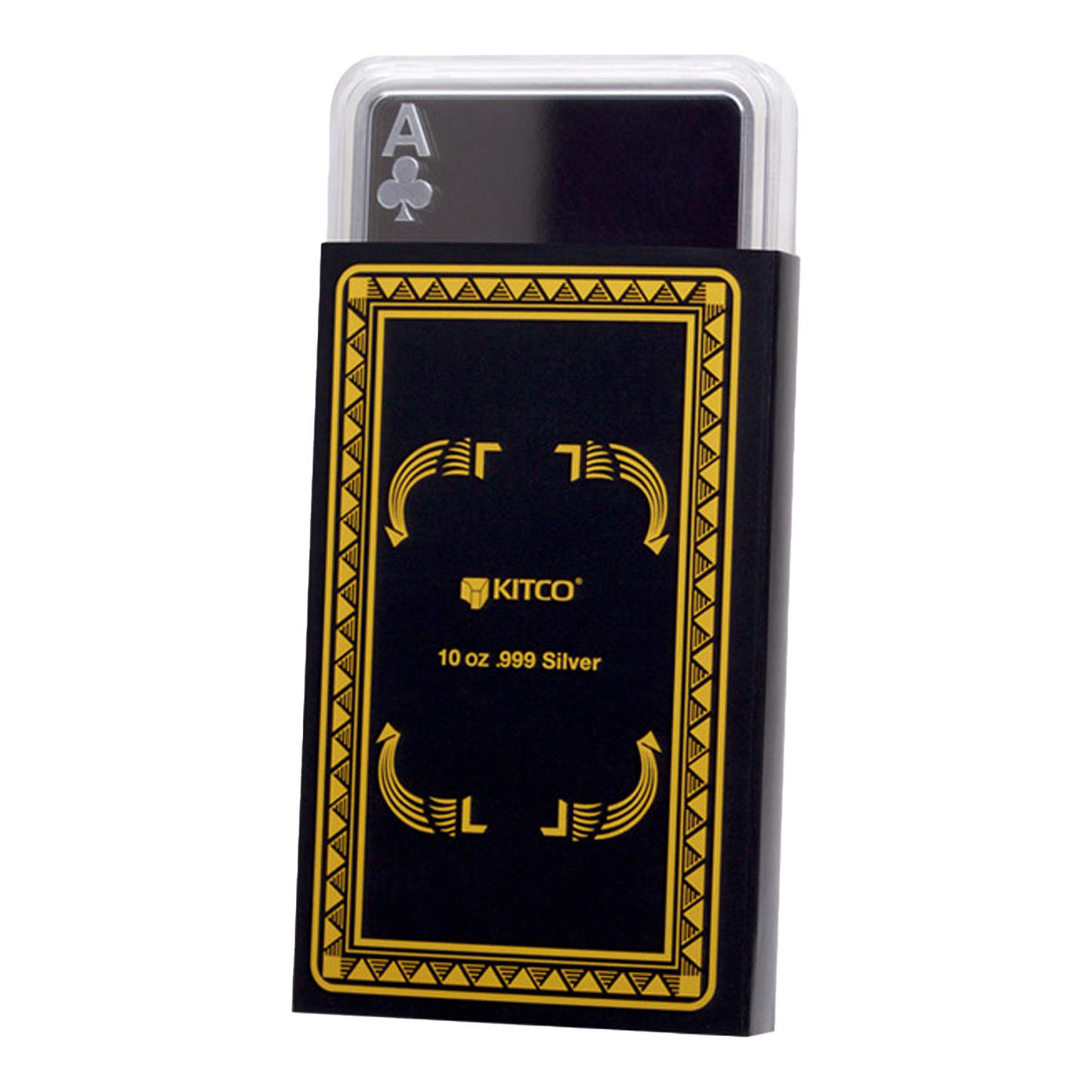 Buy 10 oz Silver Bar - Ace of Clubs