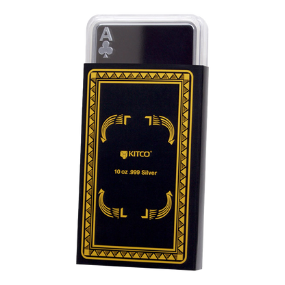 Buy 10 oz Silver Bar - Ace of Clubs
