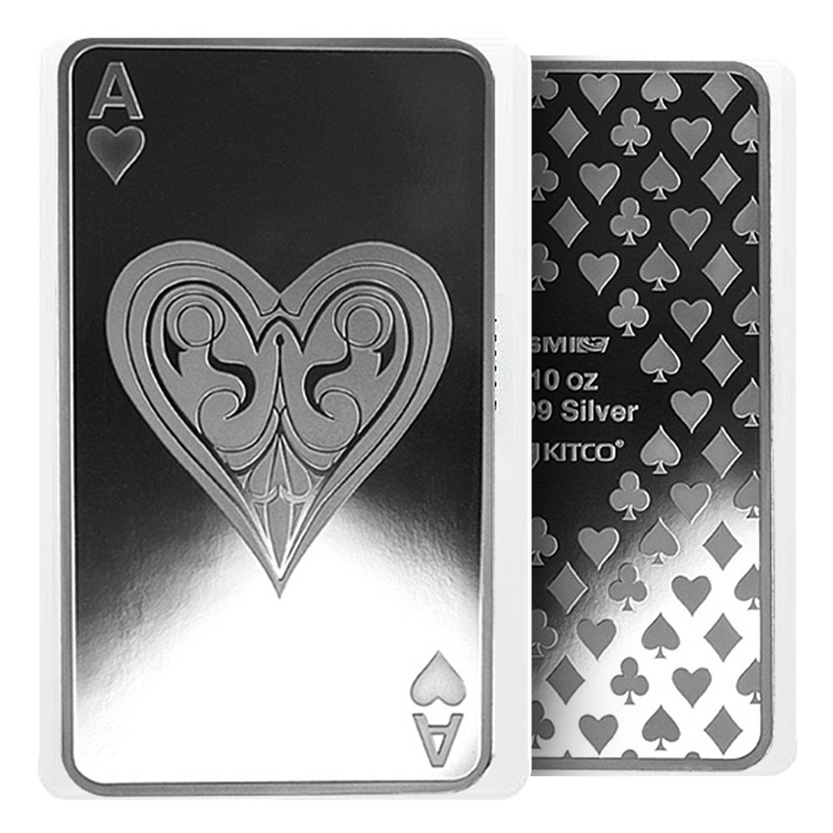 Buy 10 oz Silver Bar Set - 4 Aces
