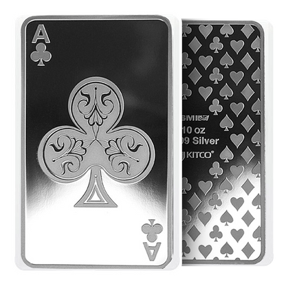 Buy 10 oz Silver Bar Set - 4 Aces