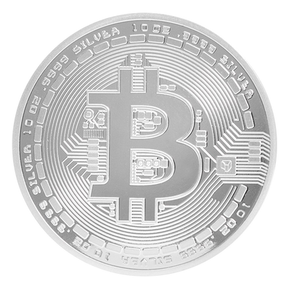 Buy 10 oz Silver Bitcoin Round .9999