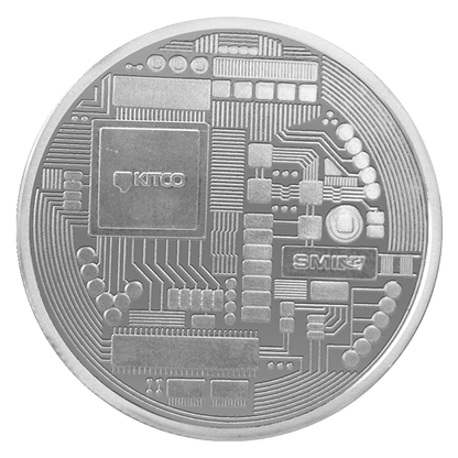 Buy 10 oz Silver Bitcoin Round .9999