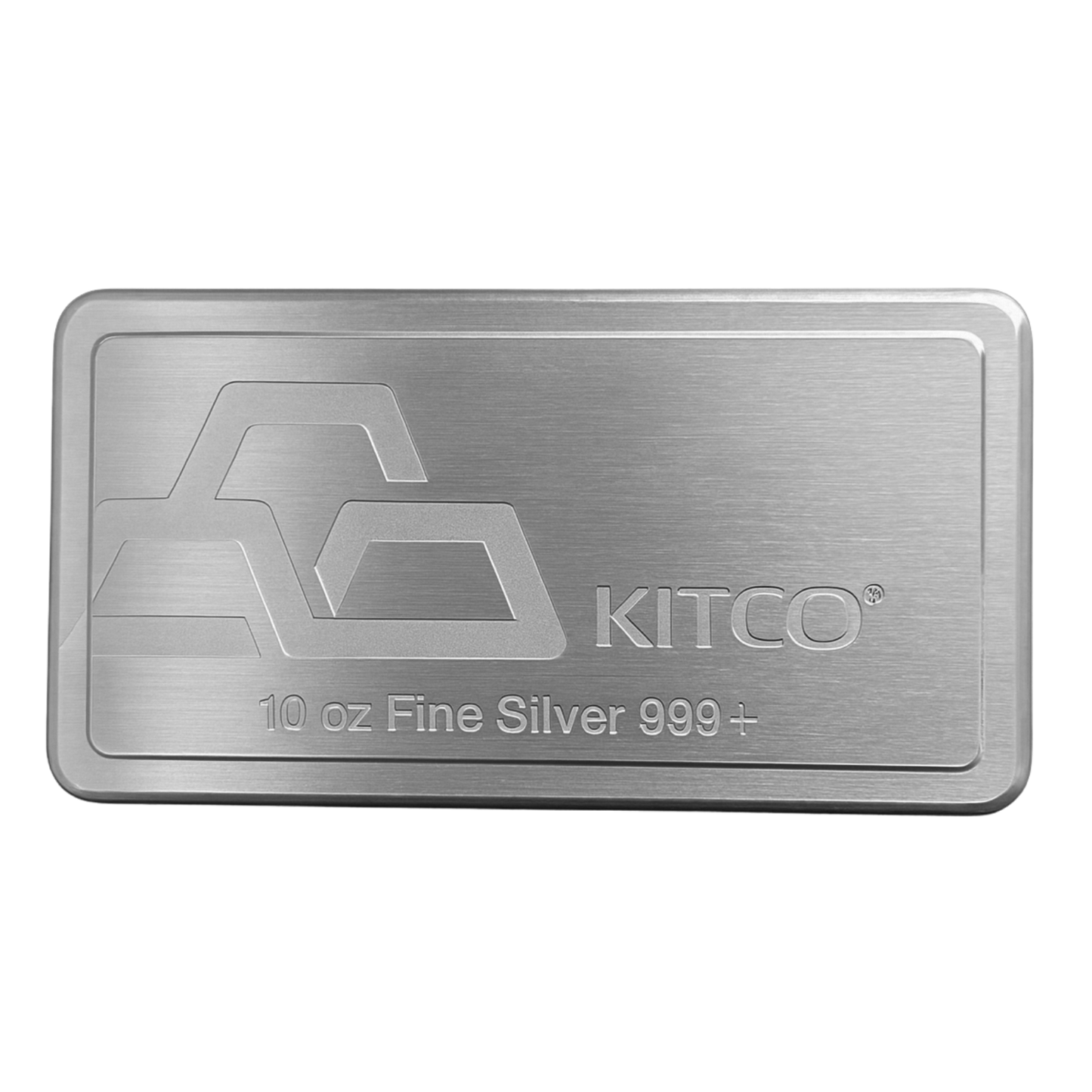 10 oz Silver Kitco Stacker Bar .999+
