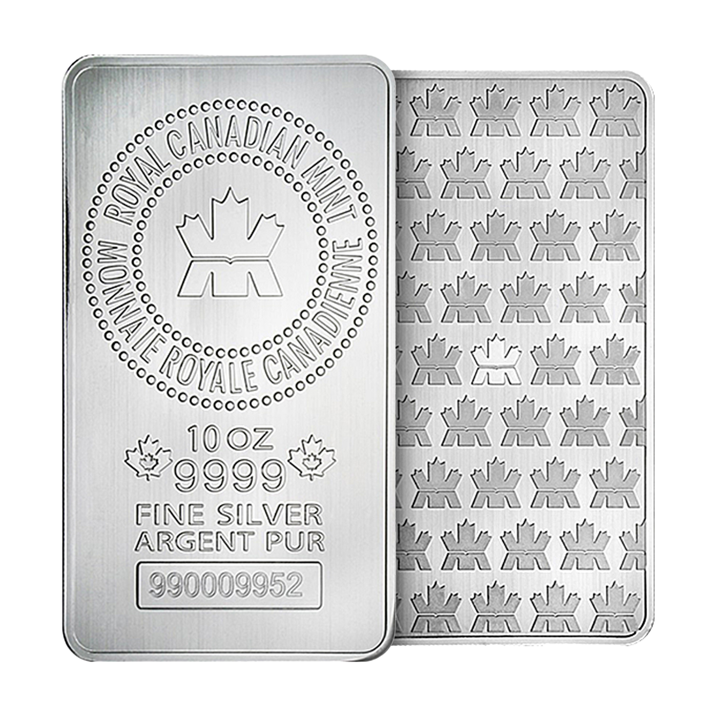 10 oz Royal Canadian Mint Silver Bars [USA: Shipping the week of Aug 10]