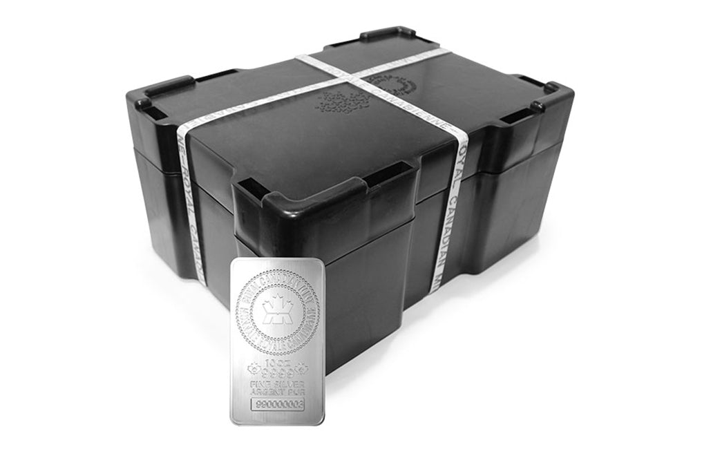 RCM 10 oz Silver Bar Monster Box (50 Silver Bars)