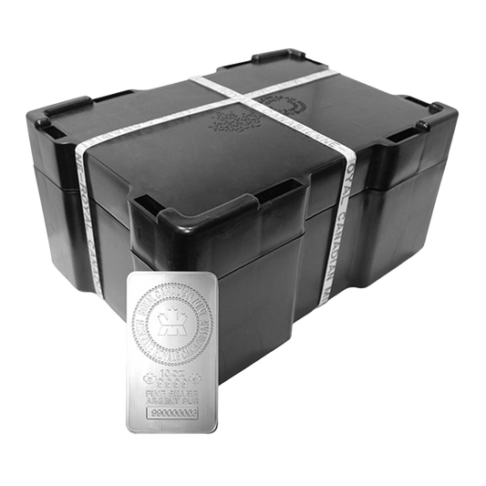 RCM 10 oz Silver Bar Monster Box (50 Silver Bars)