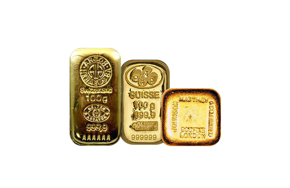 100 g Gold Bar Cast