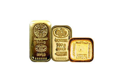 100 g Gold Bar Cast