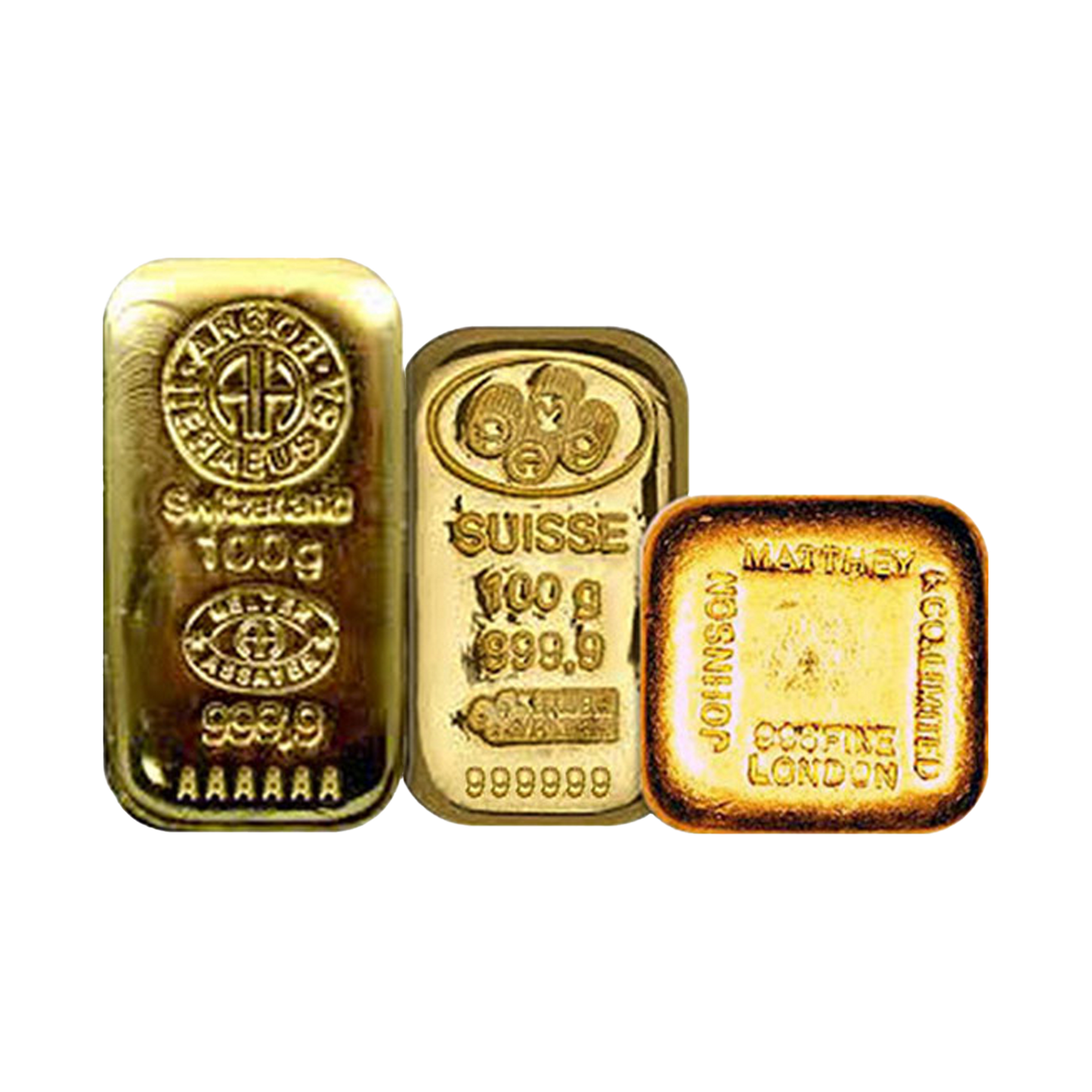 100 g Gold Bar Cast