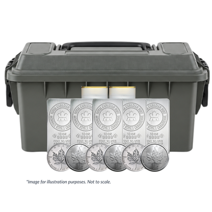 100 oz Royal Canadian Mint Silver Reserve .9999