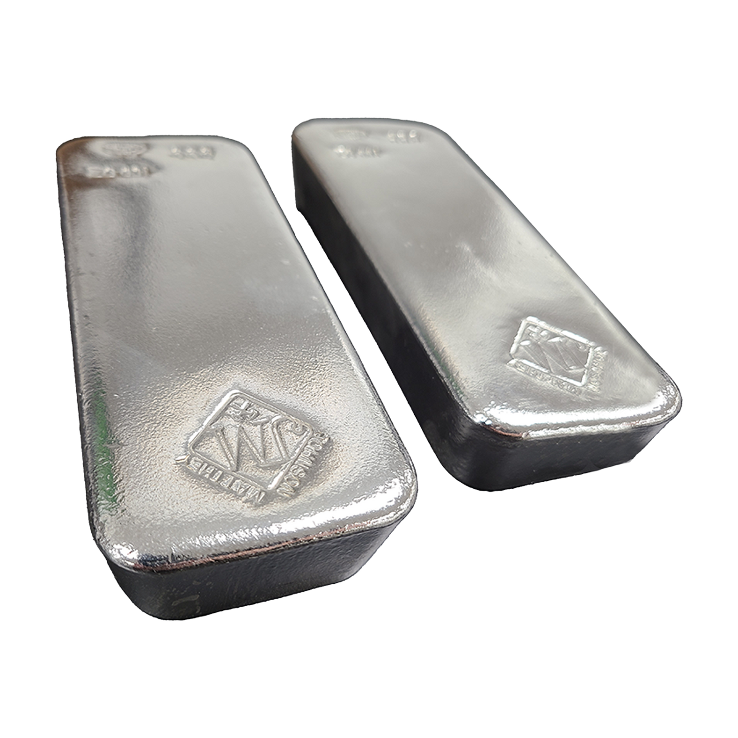 100 oz Silver Bars - Johnson Matthey | New Generation (poured)
