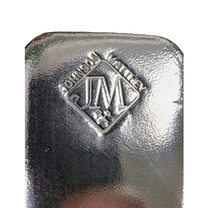 100 oz Silver Bars - Johnson Matthey | New Generation (poured)