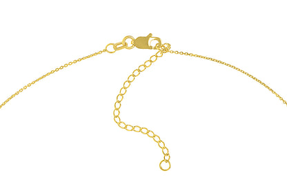 Buy 14K Yellow Gold Mini Sideways Cross Necklace