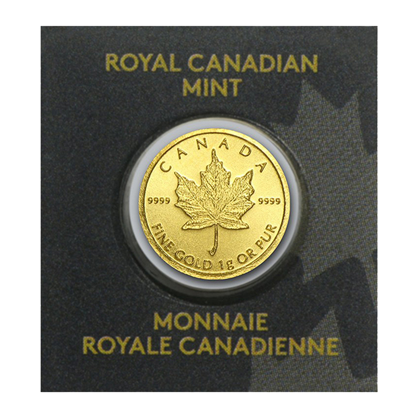 1 gram Gold MapleGram Coins (Random Year)