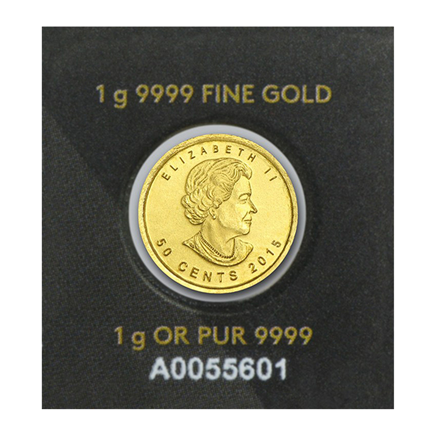 1 gram Gold MapleGram Coins (Random Year)