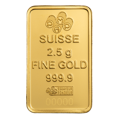 Buy 2.5 g Gold Lady of Liberty Bar