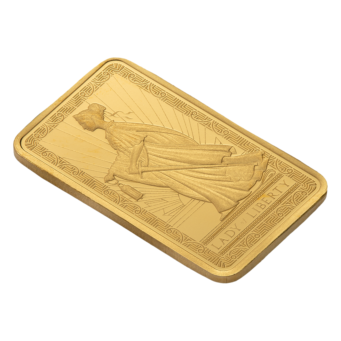 Buy 2.5 g Gold Lady of Liberty Bar