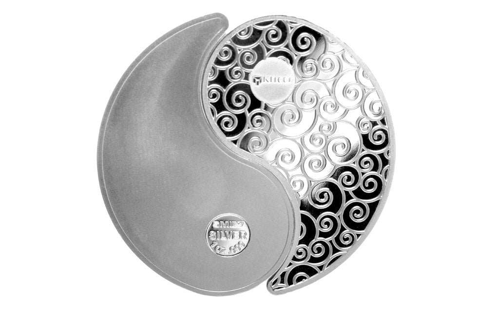 Buy 2 oz Silver Rounds Yin Yang
