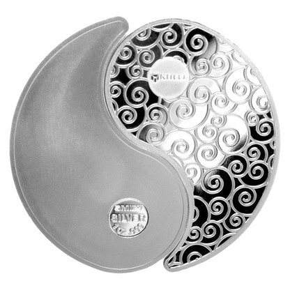 Buy 2 oz Silver Rounds Yin Yang