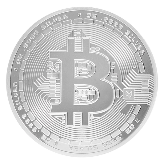 Buy 2 oz Silver Bitcoin Round .9999