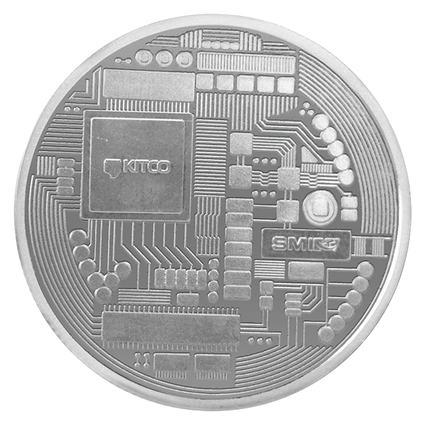 Buy 2 oz Silver Bitcoin Round .9999