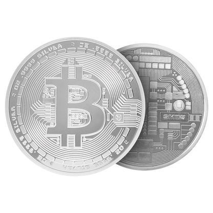 Buy 2 oz Silver Bitcoin Round .9999