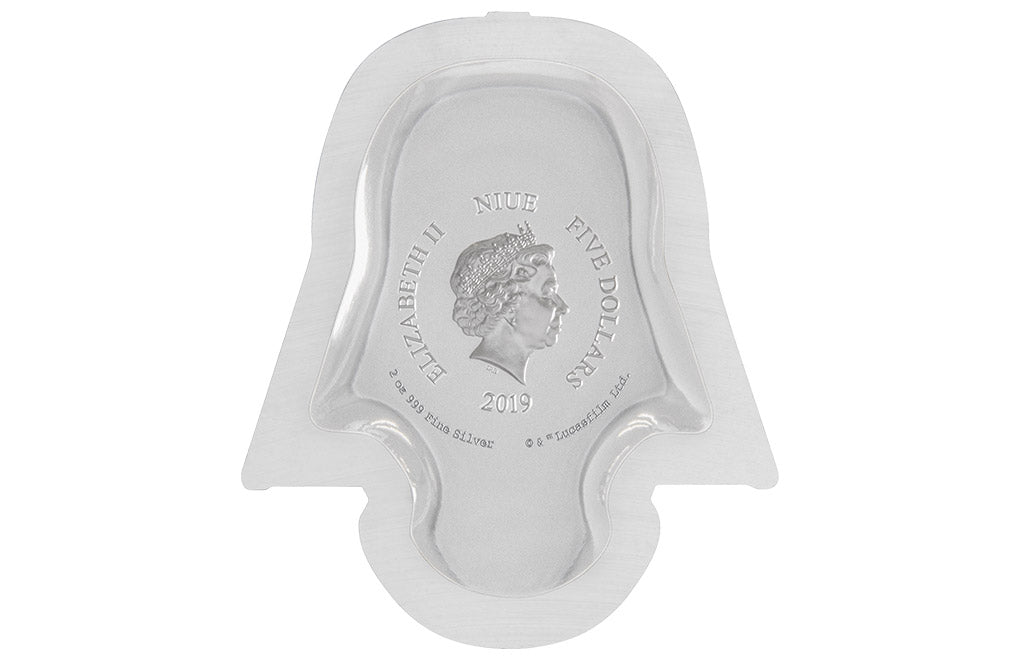 Buy 2 oz Silver Coin .999 - Star Wars - Darth Vader Helmet