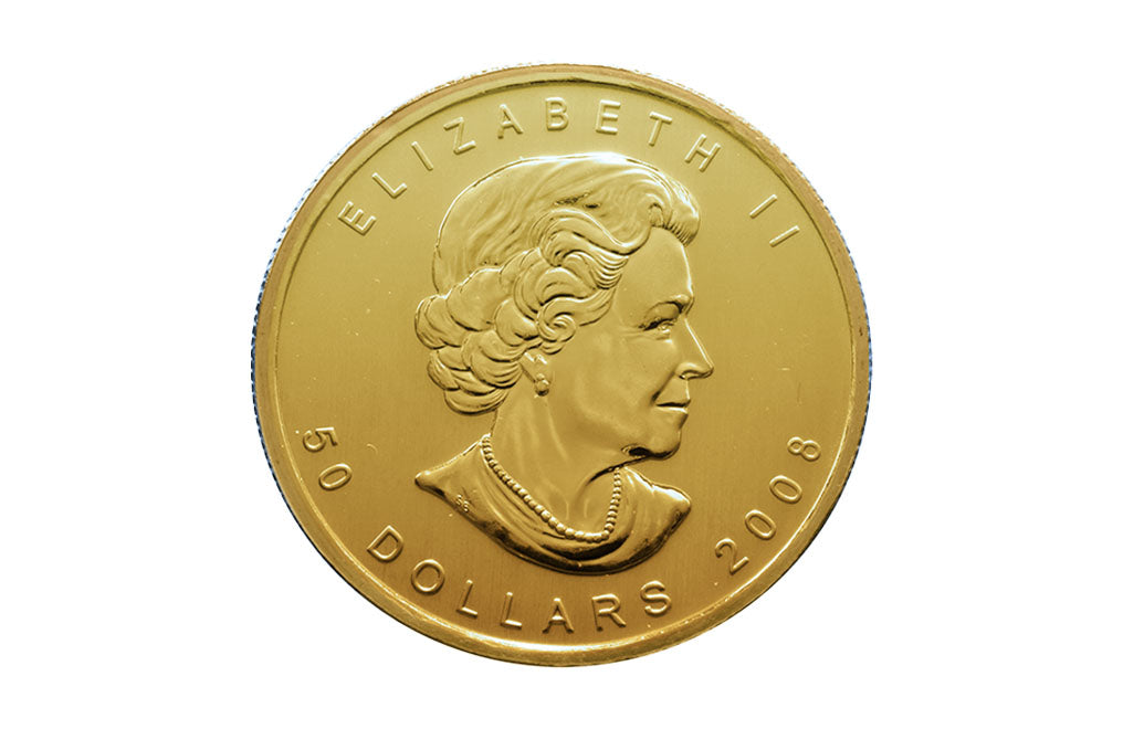 2008 1 oz Gold Maple Leaf Olympic Edition Coin