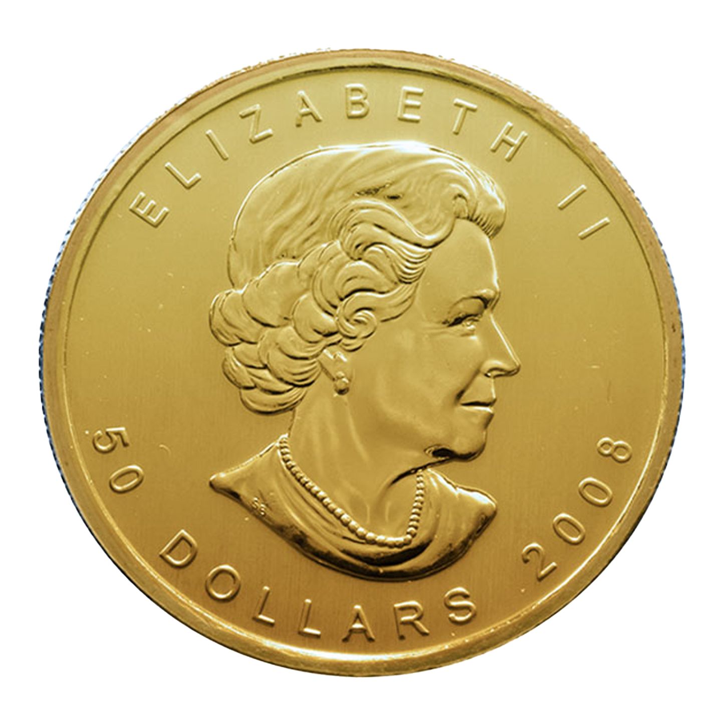 2008 1 oz Gold Maple Leaf Olympic Edition Coin