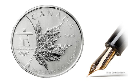 2008 1 oz Silver Maple Leaf Olympic Coins